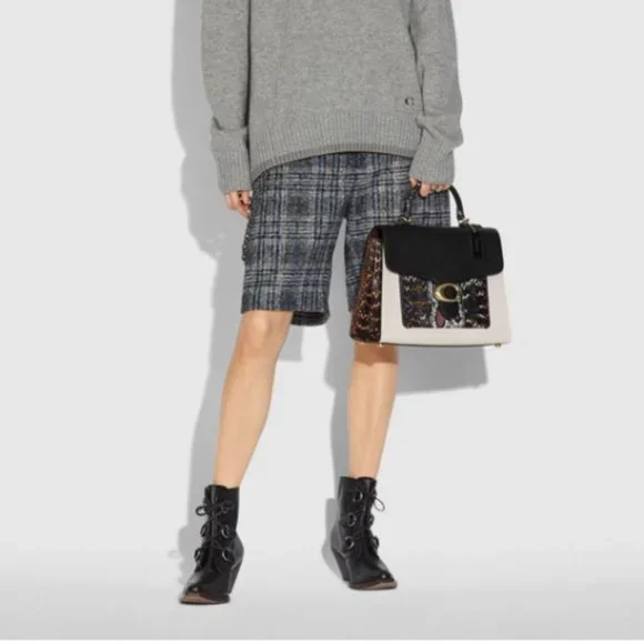 ❤️SOLD❤️ Coach Tabby Top Handle In Colorblock Snakeskin - Picture 13 of 13